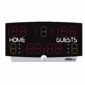Stramatel Multitop Mains & Battery indoor multisport scoreboard with remote control and timer display