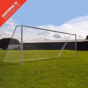 Lightweight folding freestanding football goals