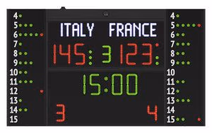 Favero multisportscoreboard Scoreboard