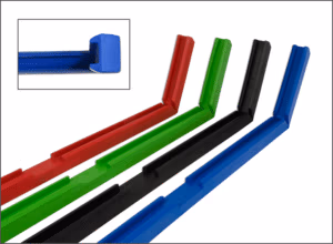 Basketball backboard padding U-shaped FIBA compliant polyurethane safety pad