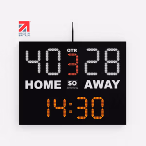 Scoreboard Period and times Multisport