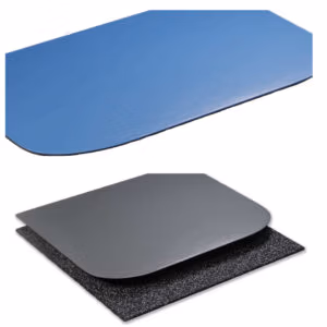 Point elastic polyurethane sports flooring installation for schools and leisure centres