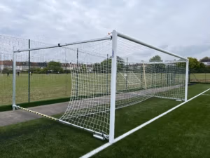Fence folding football goals with aluminium frame