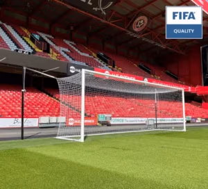 FIFA stadium box goal with reinforced aluminium frame