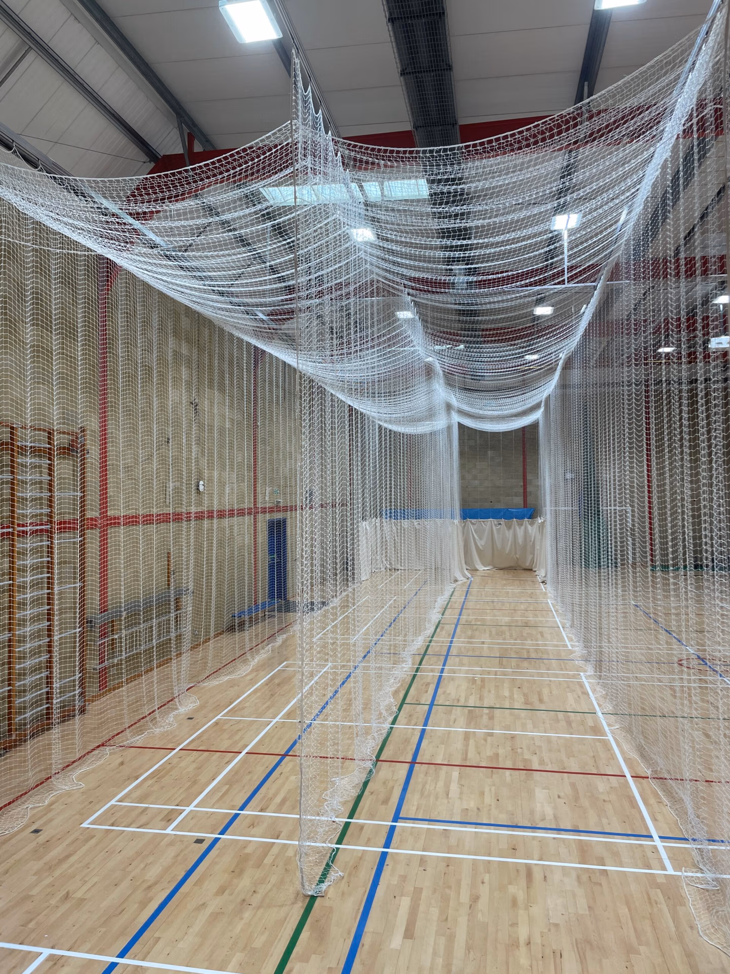 Replacement Indoor Cricket Nets on Existing Trackway - Image 2